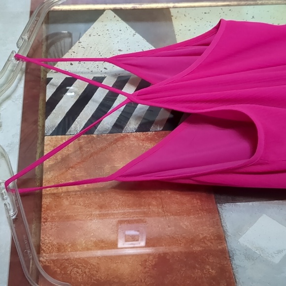 BAR III FUSCHIA/ORANGE DRESS - Picture 7 of 10